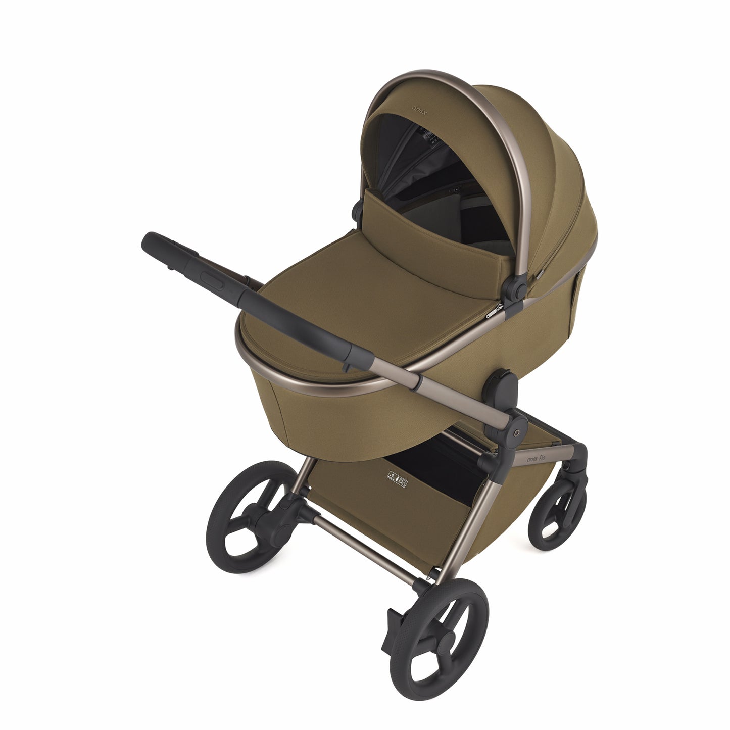 Carucior 2 in 1 Anex Flo - Landou + Scaun Sport, Roți Gel, Suspensii, UPF 50+