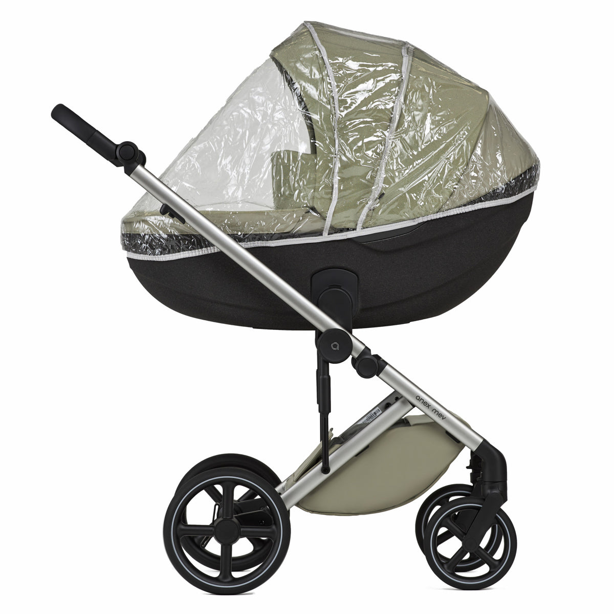 Carucior Anex Mev 2 in 1 Landou si Scaun Sport Reversibil cu Suspensii si Roti Mari