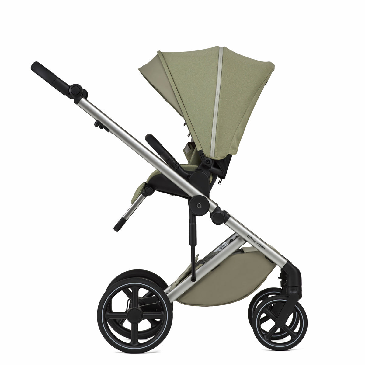 Carucior Anex Mev 2 in 1 Landou si Scaun Sport Reversibil cu Suspensii si Roti Mari