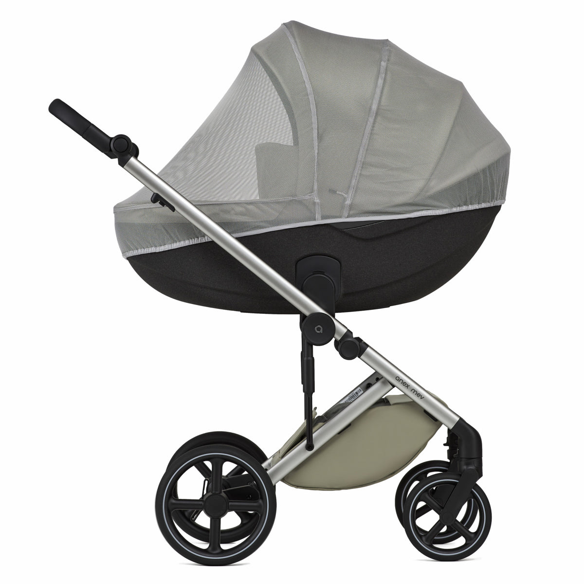 Carucior Anex Mev 2 in 1 Landou si Scaun Sport Reversibil cu Suspensii si Roti Mari
