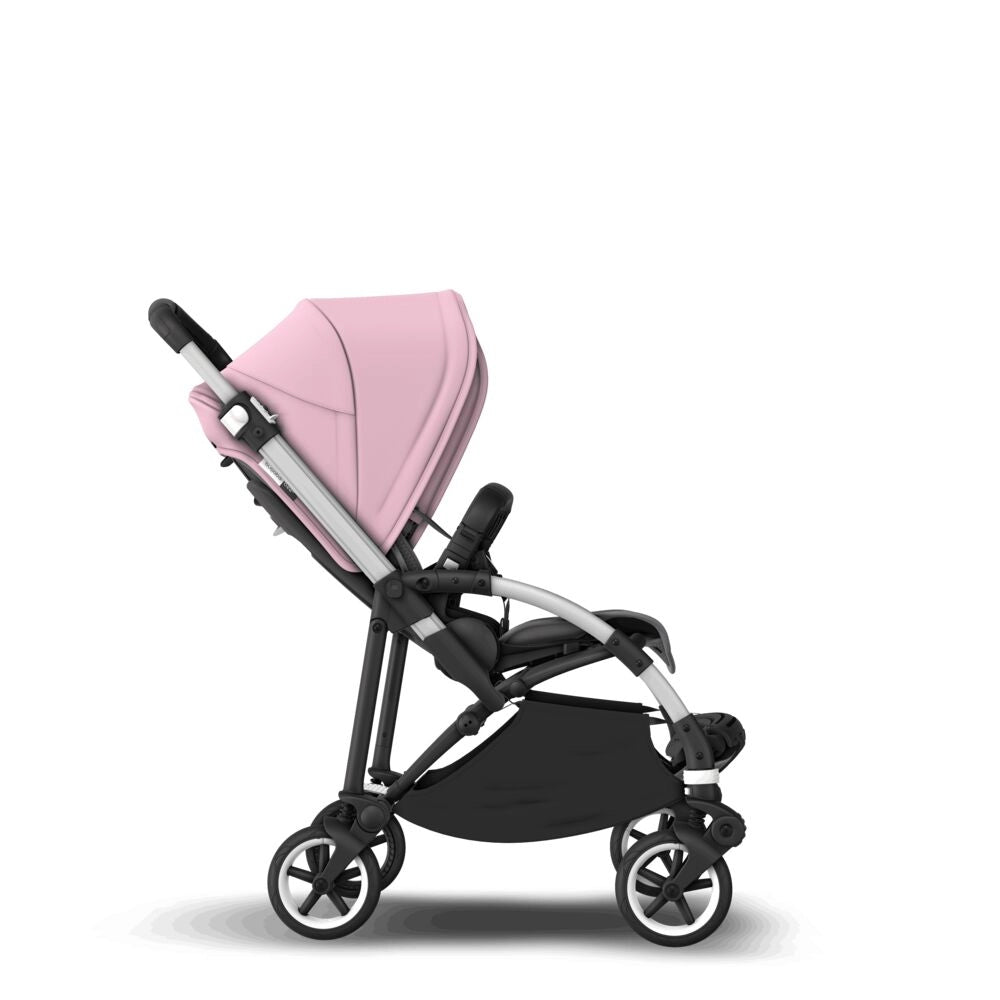 Carucior Bugaboo Bee 6 Aluminium Grey Melange Soft Pink