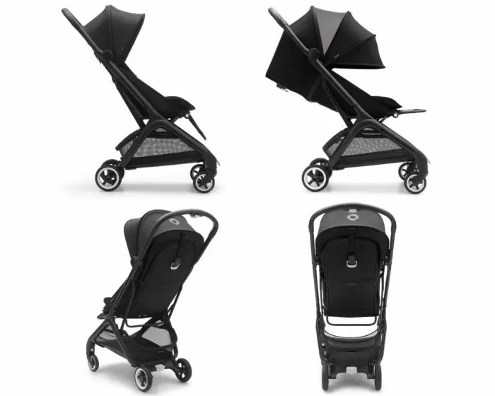 Carucior Bugaboo Butterfly Black Midnight Black