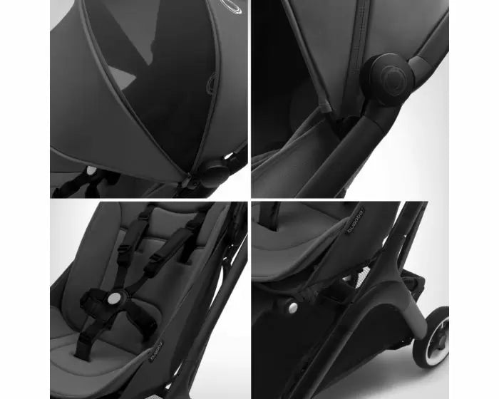 Carucior Bugaboo Butterfly Black Midnight Black