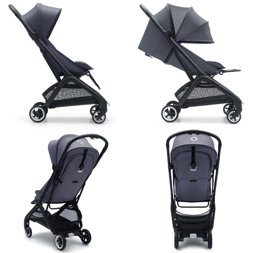 Carucior Bugaboo Butterfly Black Stormy Blue