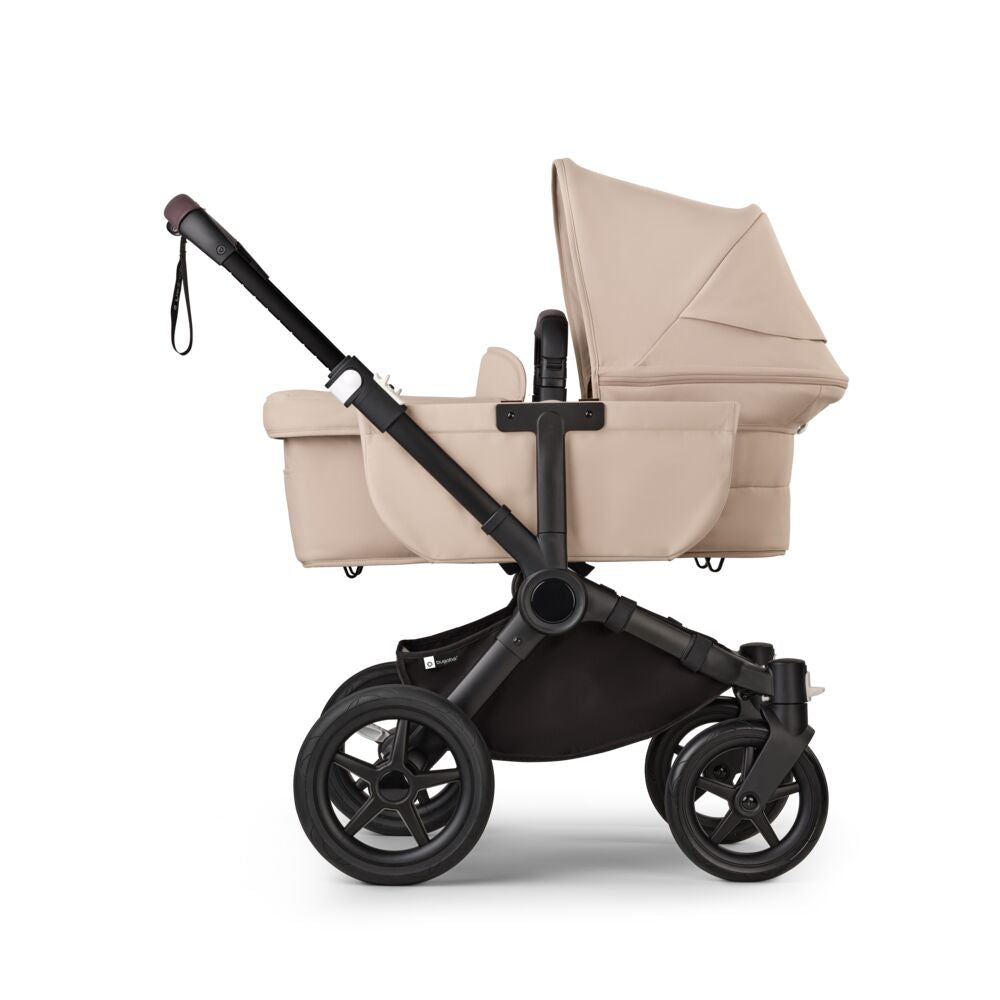 Carucior Convertibil Bugaboo Donkey 5 Mono Black Desert Taupe