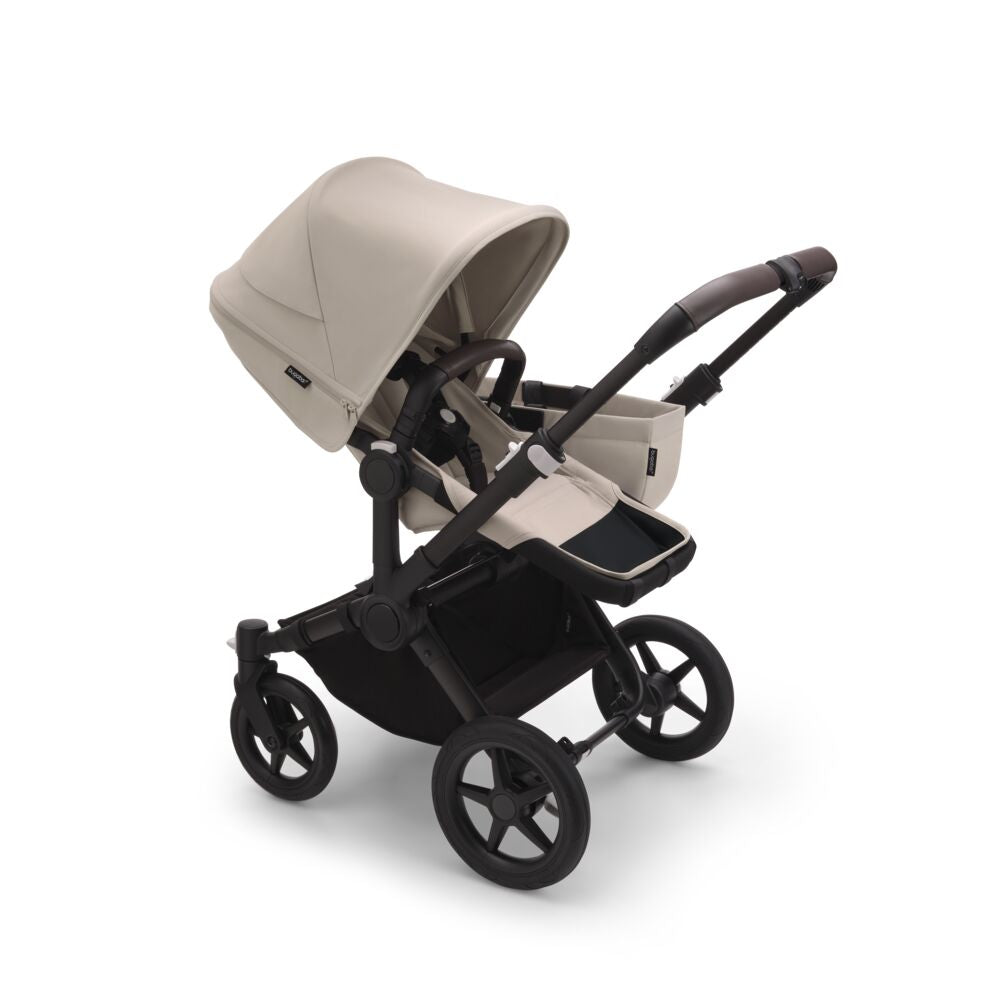 Carucior Convertibil Bugaboo Donkey 5 Mono Black Desert Taupe