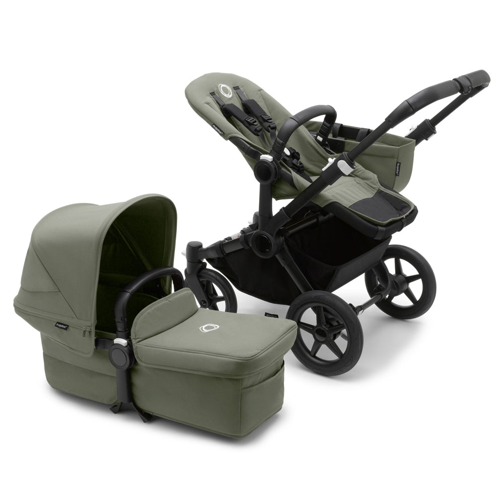 Carucior Bugaboo Donkey 5 Mono Black Forest Green