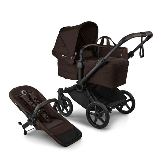 Carucior Bugaboo Donkey 6 Complete Black/Brown 2-in-1