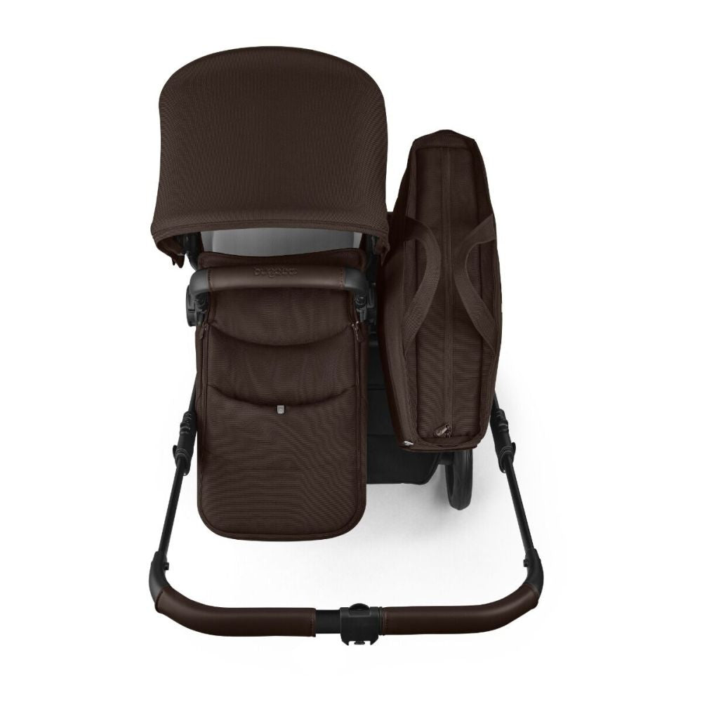 Carucior Bugaboo Donkey 6 Complete Black/Brown 2-in-1
