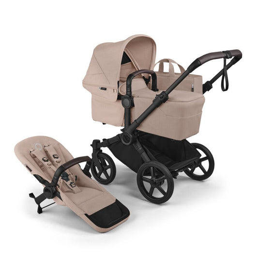 Carucior Bugaboo Donkey 6 Complete Black/Desert Taupe 2-in-1