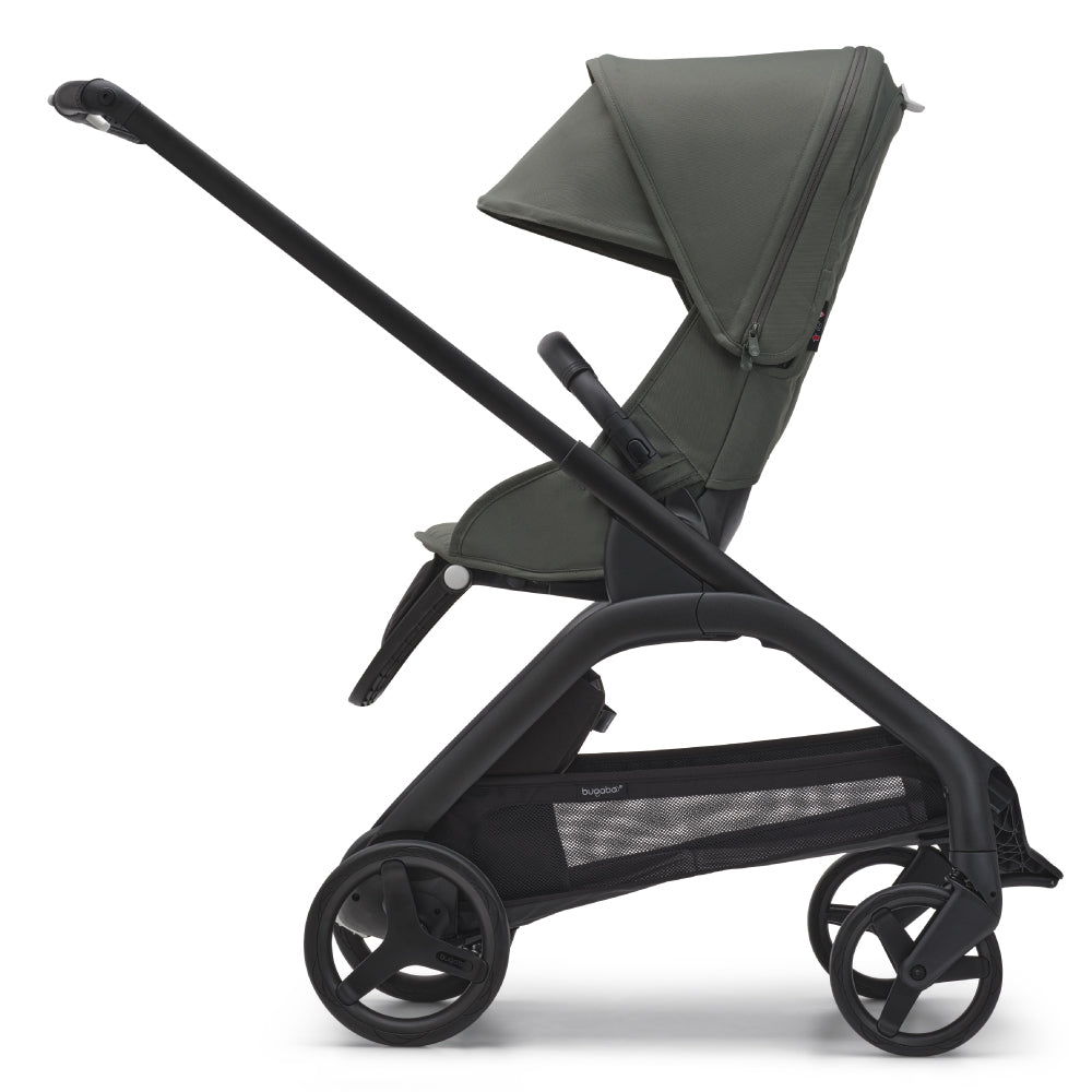 Carucior Bugaboo Dragonfly Black Forest Green