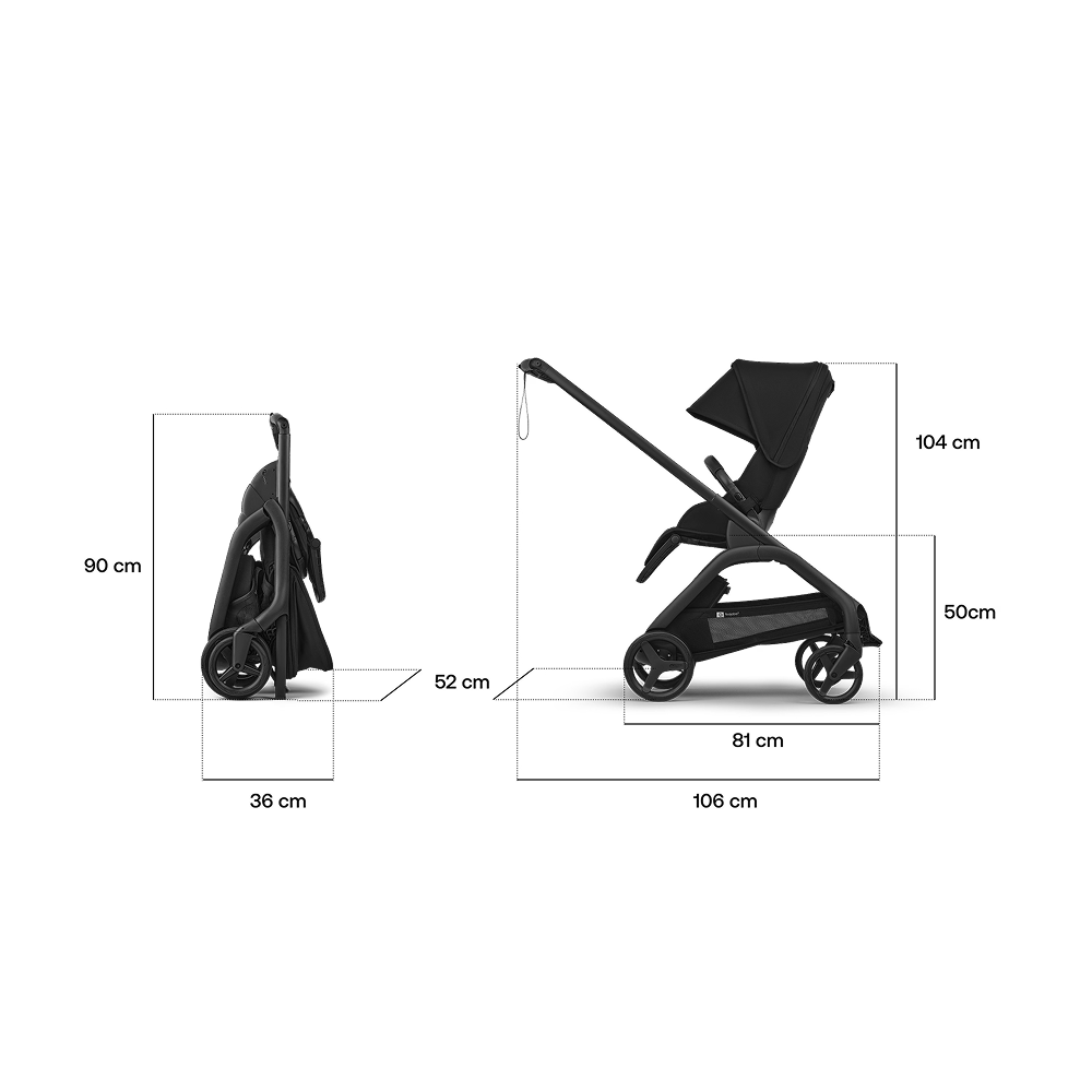 Carucior Bugaboo Dragonfly Plus Desert Taupe