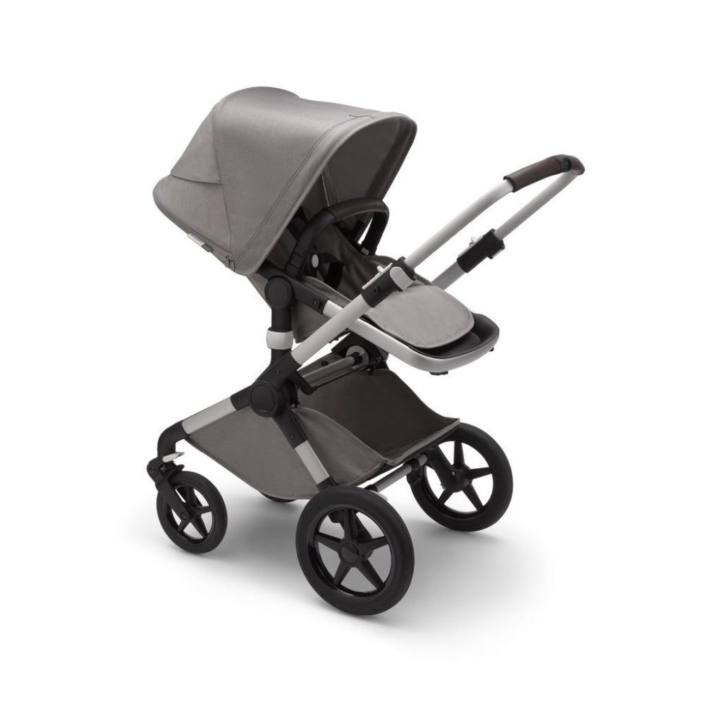 Carucior Bugaboo Fox 2 Aluminium Light Grey 2 in 1