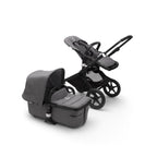 Carucior Bugaboo Fox 2 Complete Black Grey Melange 2 in 1