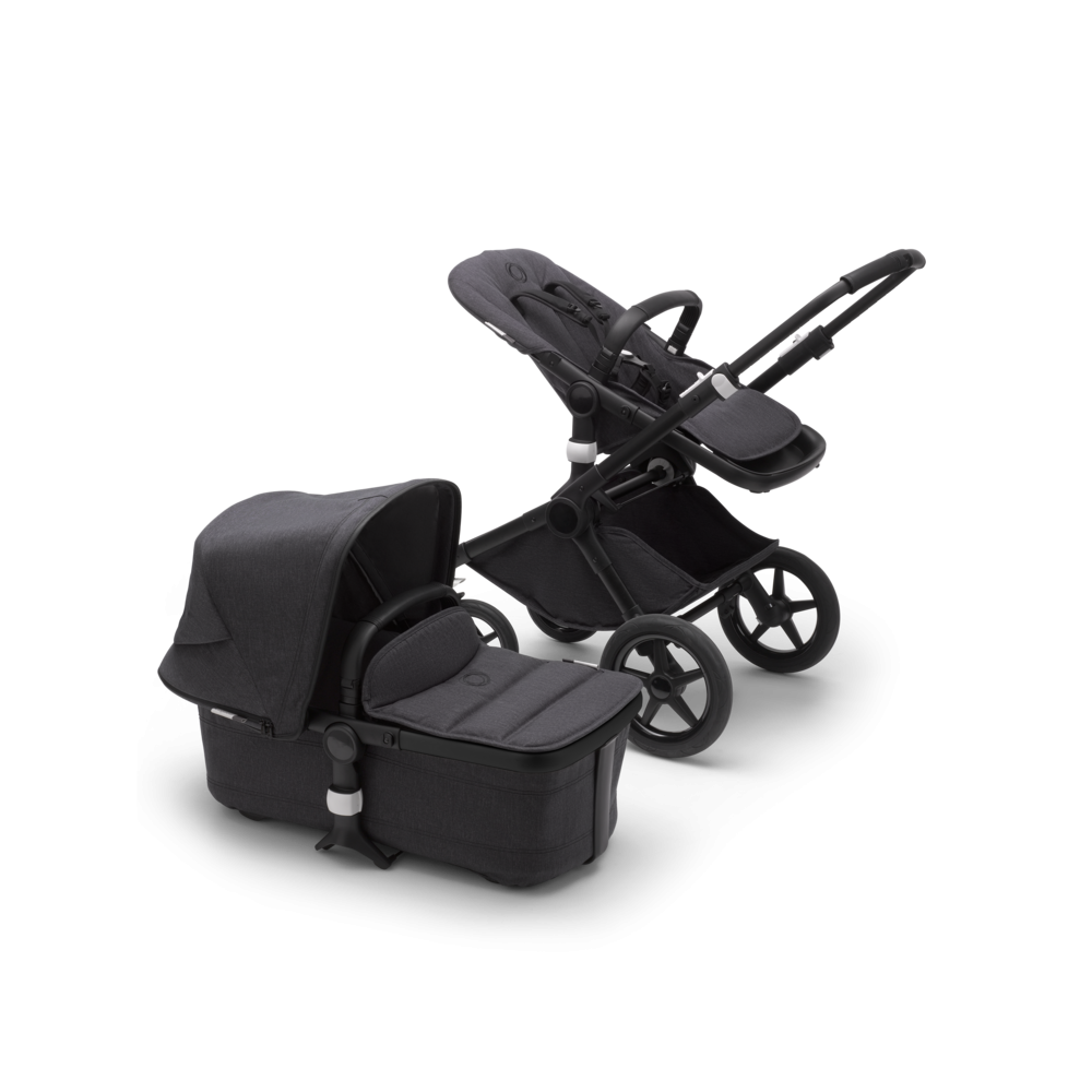 Carucior Bugaboo Fox 2 Mineral Black Washed Black 2 in 1