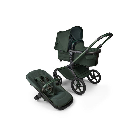 Cărucior Bugaboo Fox 5 Noir Limited Edition Midnight Green 2 în 1
