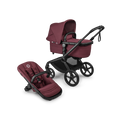 Carucior Bugaboo Fox 5 Renew Black Dark Cherry 2 in 1