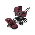 Carucior Bugaboo Fox 5 Renew Black Dark Cherry 2 in 1