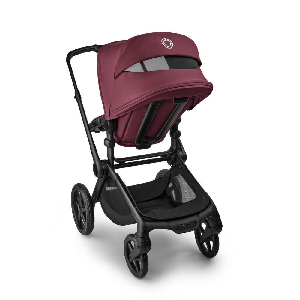 Carucior Bugaboo Fox 5 Renew Black Dark Cherry 2 in 1