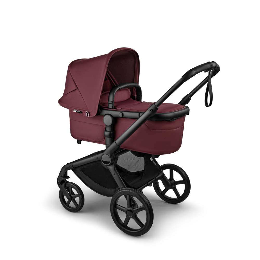 Carucior Bugaboo Fox 5 Renew Black Dark Cherry 2 in 1