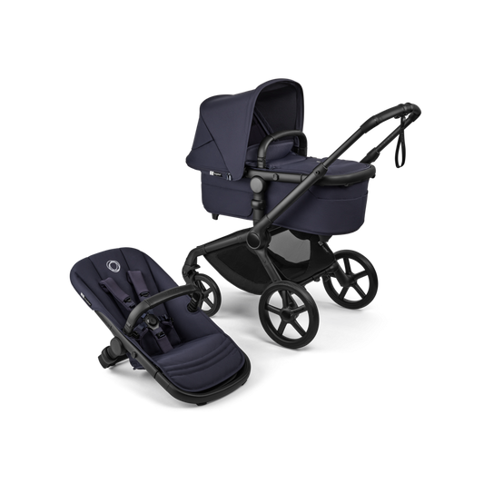 Carucior Bugaboo Fox 5  Renew Black Deep Indigo 2 in 1
