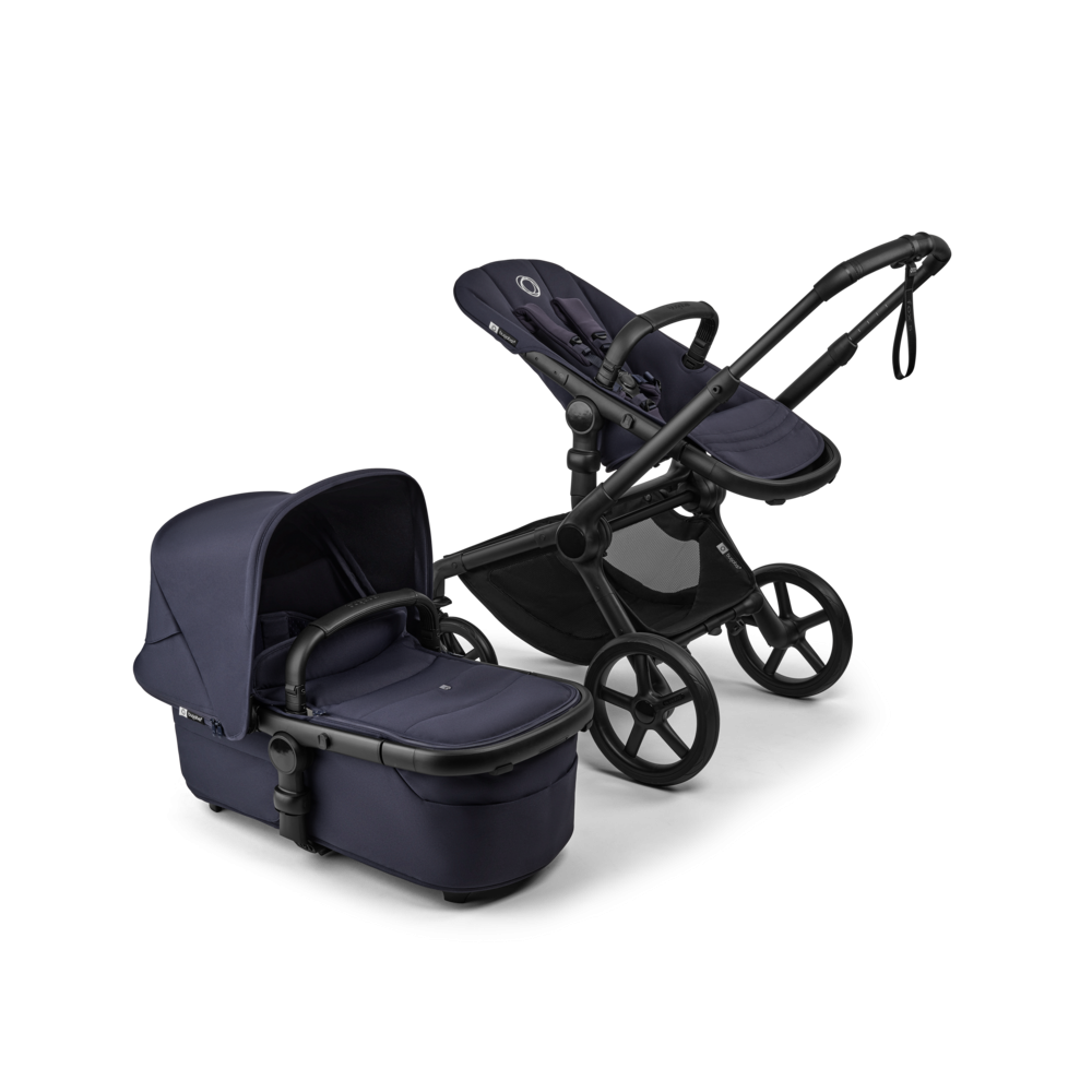 Carucior Bugaboo Fox 5  Renew Black Deep Indigo 2 in 1