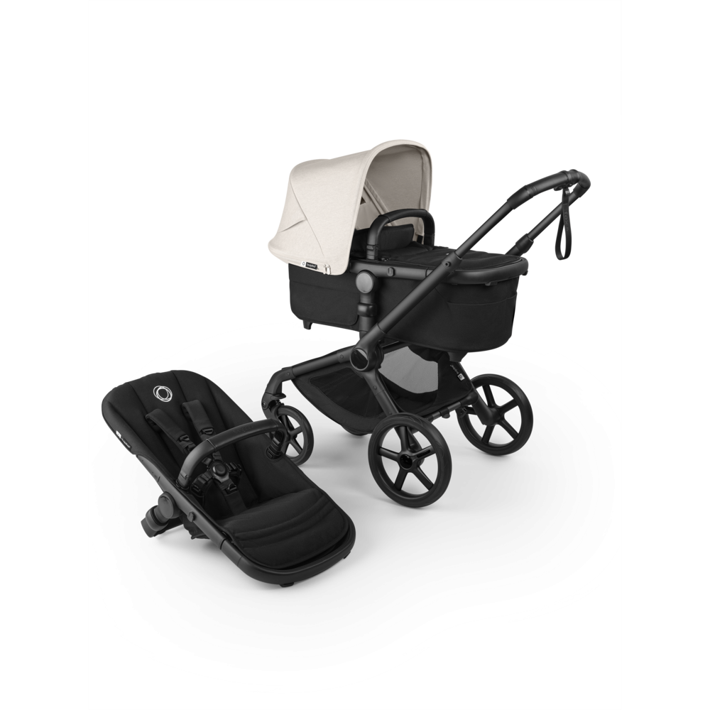 Carucior Bugaboo Fox 5  Renew Black Heritage Black Misty White 2 in 1