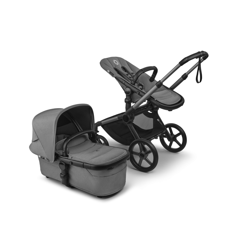 Carucior Bugaboo Fox 5  Renew Graphite Moon Grey 2 in 1