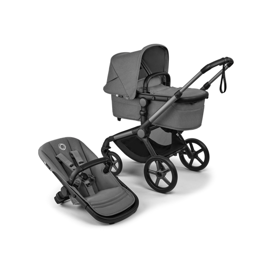 Carucior Bugaboo Fox 5  Renew Graphite Moon Grey 2 in 1