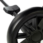 Carucior gemeni pliabil Twinside, Jane, Pliere rapida cu o mana, De la nastere pana la 22 Kg, Cu huse pentru ploaie, Spatare independente, Cu suspensii, Conform cu EN 1888-2:2018+A1:2023, Coal