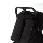 Carucior gemeni pliabil Twinside, Jane, Pliere rapida cu o mana, De la nastere pana la 22 Kg, Cu huse pentru ploaie, Spatare independente, Cu suspensii, Conform cu EN 1888-2:2018+A1:2023, Coal