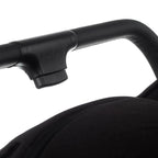 Carucior gemeni pliabil Twinside, Jane, Pliere rapida cu o mana, De la nastere pana la 22 Kg, Cu huse pentru ploaie, Spatare independente, Cu suspensii, Conform cu EN 1888-2:2018+A1:2023, Coal
