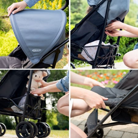 Carucior Graco EZLite Midnight