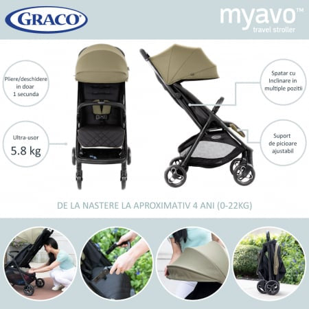 Graco - Carucior sport Myavo Clover