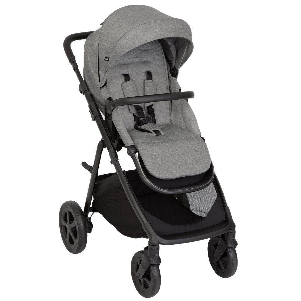 Graco - Carucior pentru copii multifunctional 3 in 1 Near2Me DLX Ash (Carucior Near2Me DLX + Landou Near2Me DLX + Scoica SnugLite)