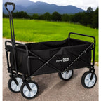 Cărucior transport obiecte FreeON pliabil, negru – fotografia 7 a produsului
