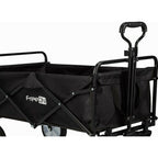 Cărucior transport obiecte FreeON pliabil, negru – fotografia 3 a produsului