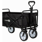 Cărucior transport obiecte FreeON pliabil, negru – fotografia 4 a produsului