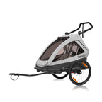 Carucior si remorca de bicicleta Lionelo Cama Grey Stone - detaliu 3