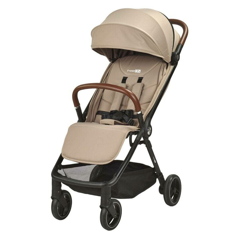 Cărucior sport FreeON Bold, bej – vedere generală