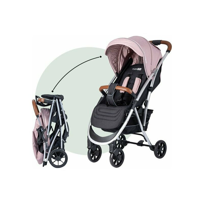 Cărucior sport FreeON Lux, bej și negru – a doua imagine a produsului