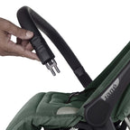 Carucior sport, Jane, Clap, Sistem compact de pliere care permite transportul caruciorului la bordul aeronavei, Cadru din aluminium, De la nastere pana la 26Kg, Conform cu standardul european EN 1888-2:2018+A1:2023, Botanic