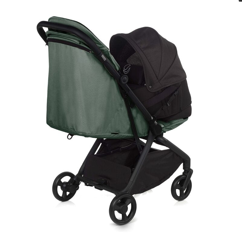 Carucior sport, Jane, Clap, Sistem compact de pliere care permite transportul caruciorului la bordul aeronavei, Cadru din aluminium, De la nastere pana la 26Kg, Conform cu standardul european EN 1888-2:2018+A1:2023, Botanic