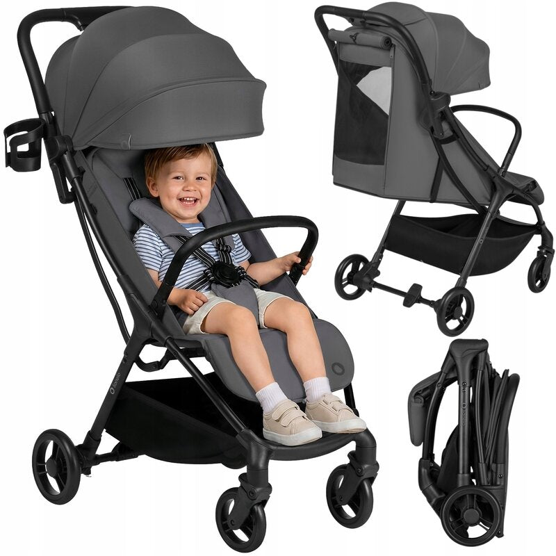 Carucior sport Lionelo Agia, Gri