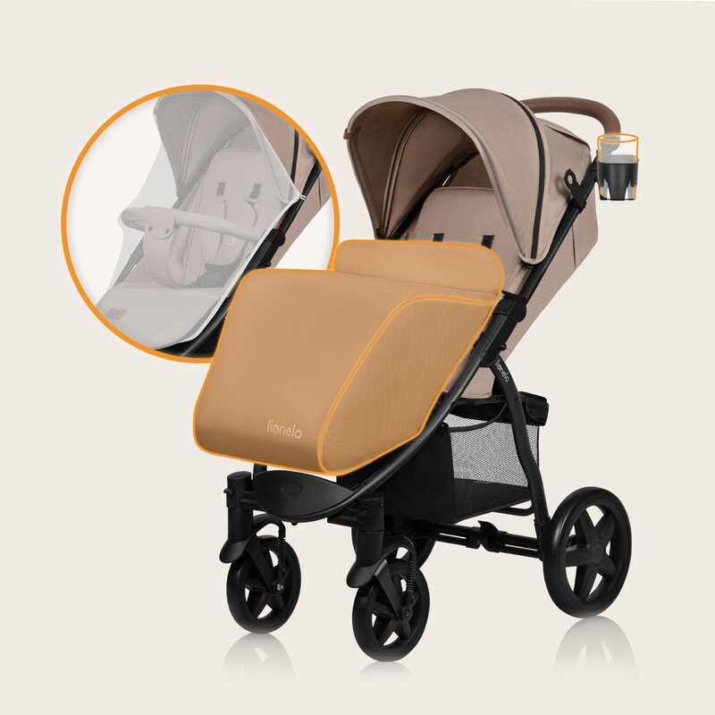 Carucior sport Lionelo Annet Plus, Bej