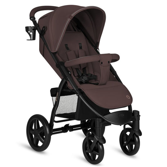 Carucior Sport Lionelo Annet Plus 0-22 kg Roti EVA Amortizoare Capotina XXL Maro