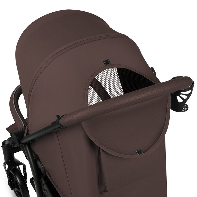 Carucior Sport Lionelo Annet Plus 0-22 kg Roti EVA Amortizoare Capotina XXL Maro
