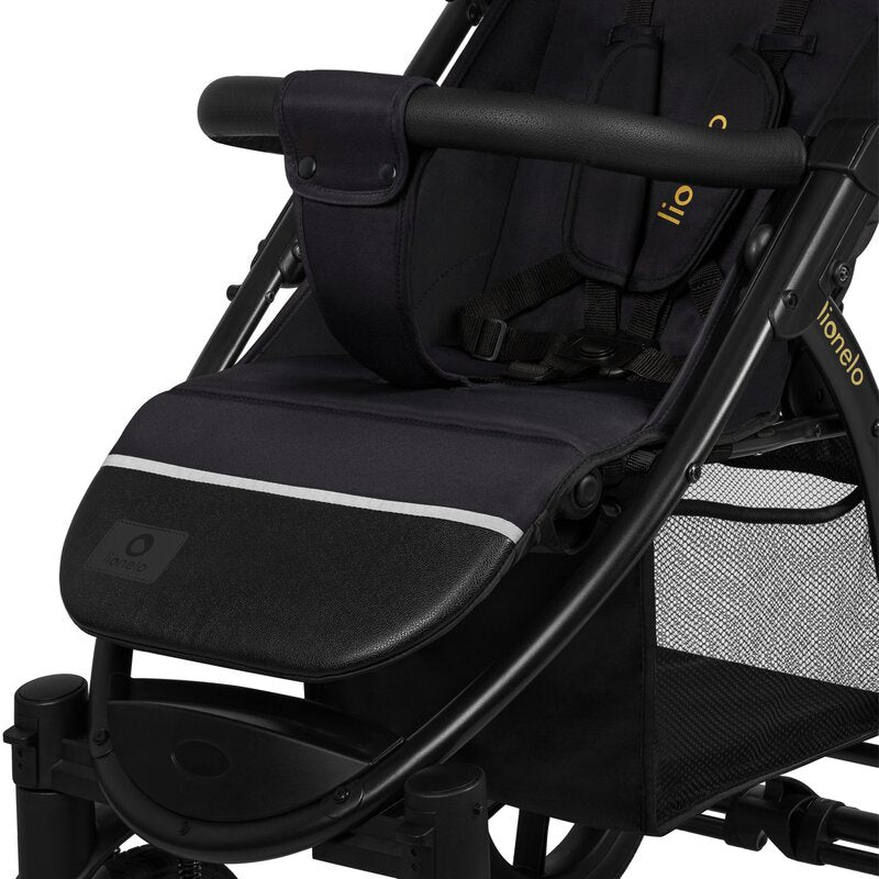 Carucior sport, Lionelo, Annet Tour Golden Moments, Editie Limitata, 0 luni+, Capotina impermeabila UPF 50+, Maner reglabil, Plasa de tantari, Suport biberon, Saculet pentru picioare, Pana la 22 kg, C