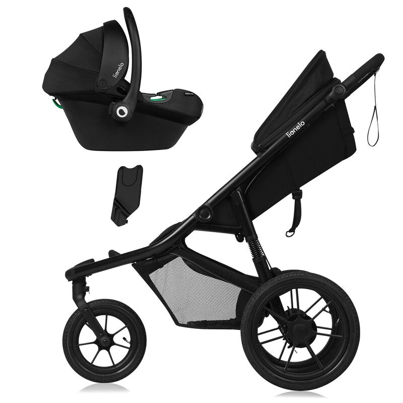 Carucior sport Lionelo Azura, Negru