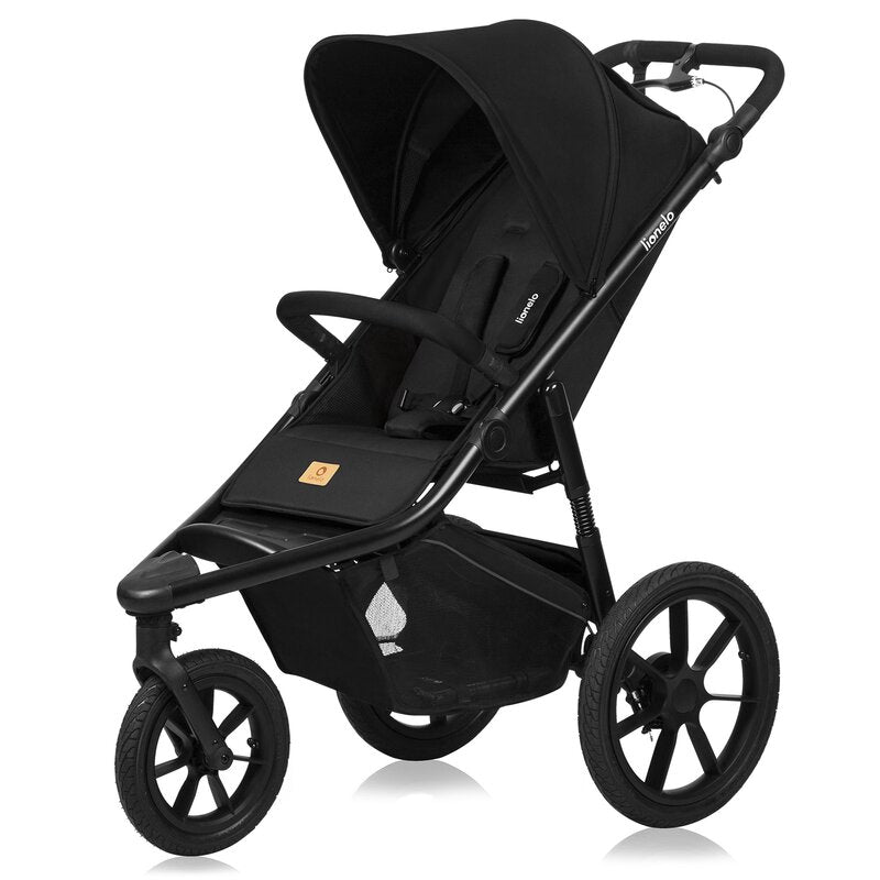 Carucior sport Lionelo Azura, Negru - suspensie completa